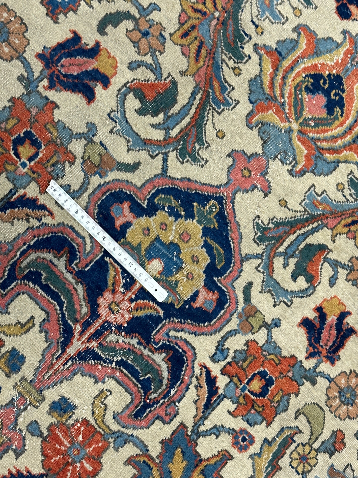 Antiker  Handgeknüpfter Perser Orientteppich Täbriz Orientteppich 340x240 cm
