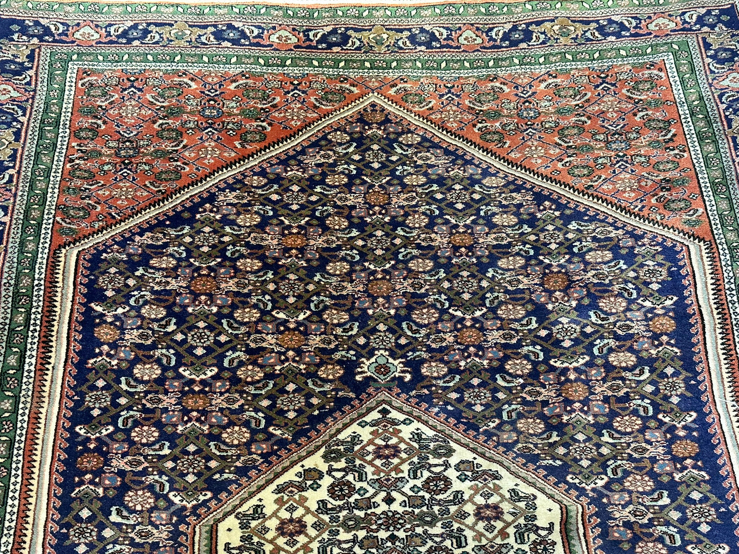 Orientteppich handgeknüpft Bidjar 175x116 cm