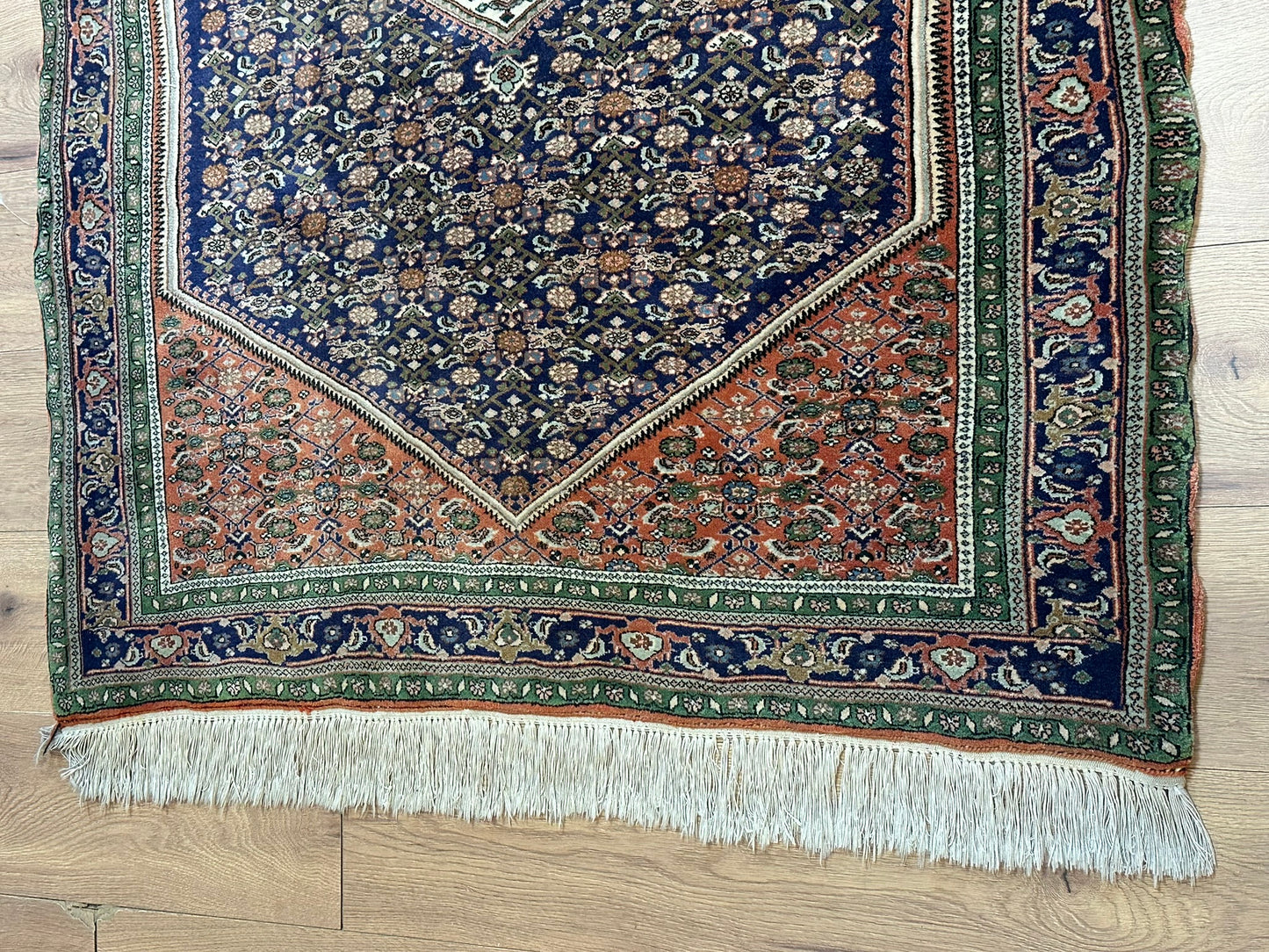 Orientteppich handgeknüpft Bidjar 175x116 cm