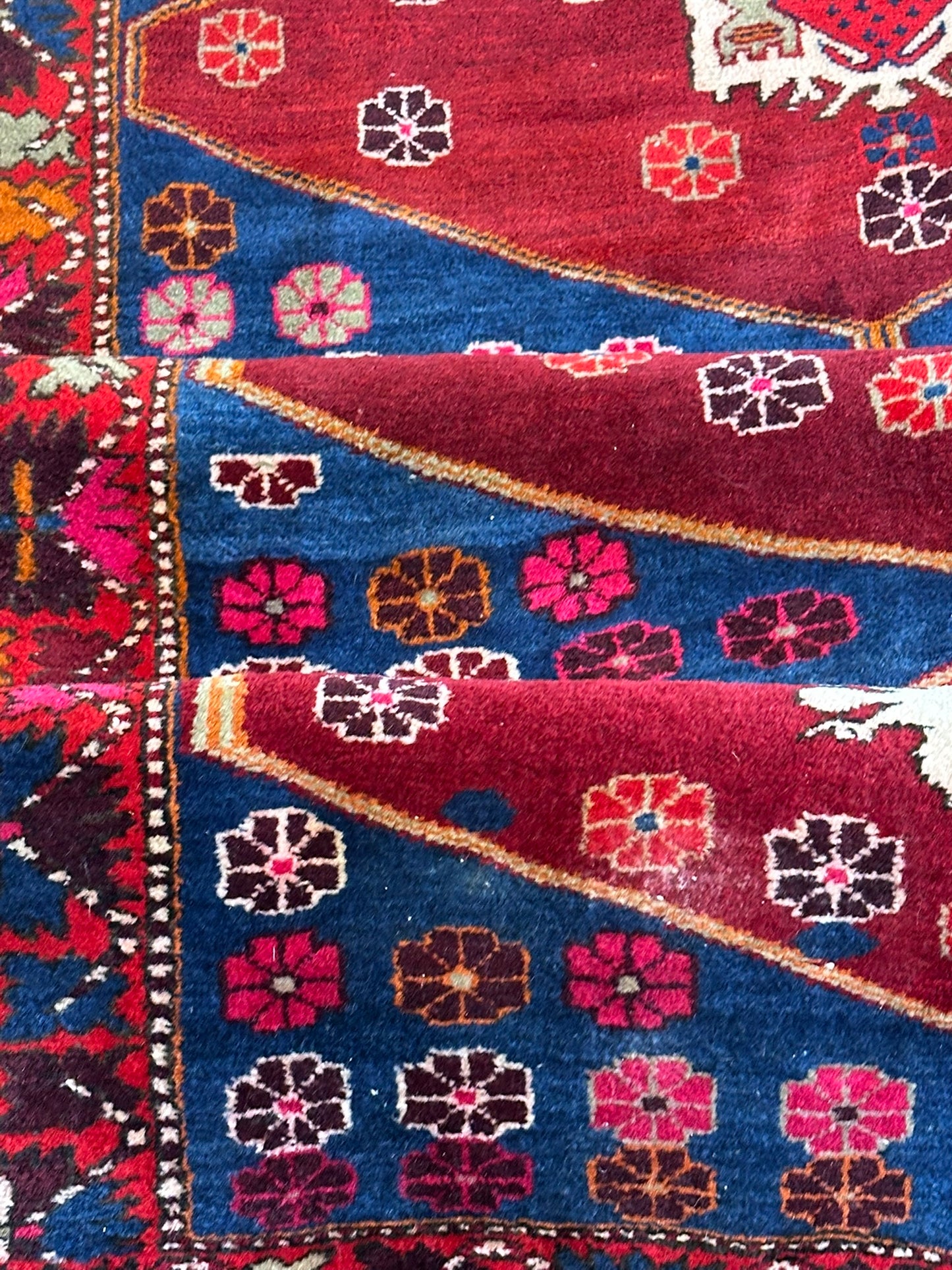 Titel: Orientteppich handgeknüpft Bidjar Malayer 280x145 cm