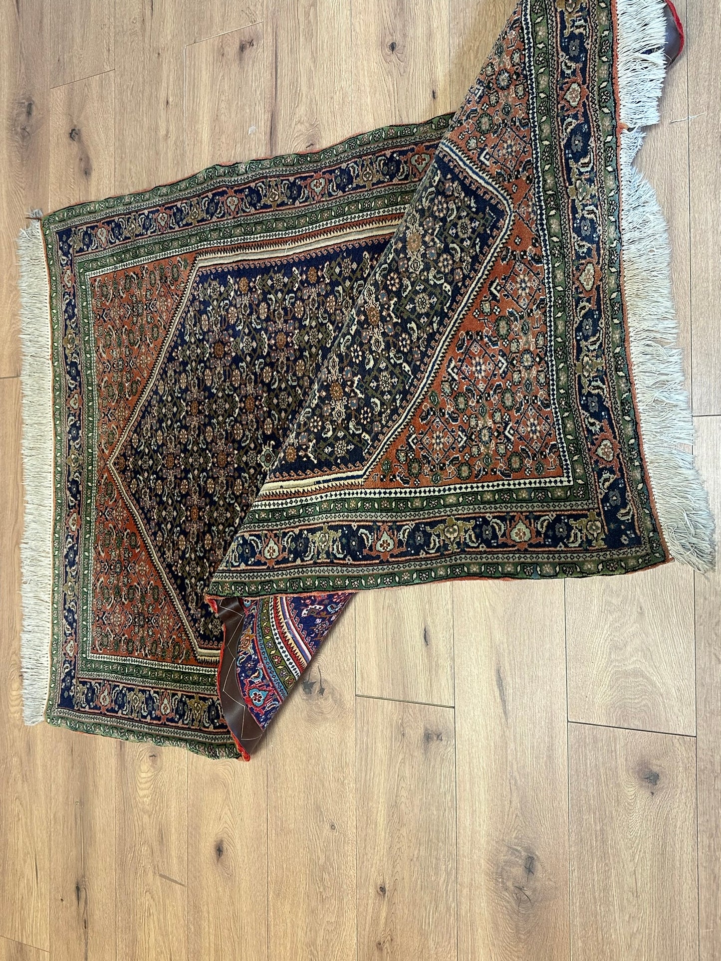 Orientteppich handgeknüpft Bidjar 175x116 cm