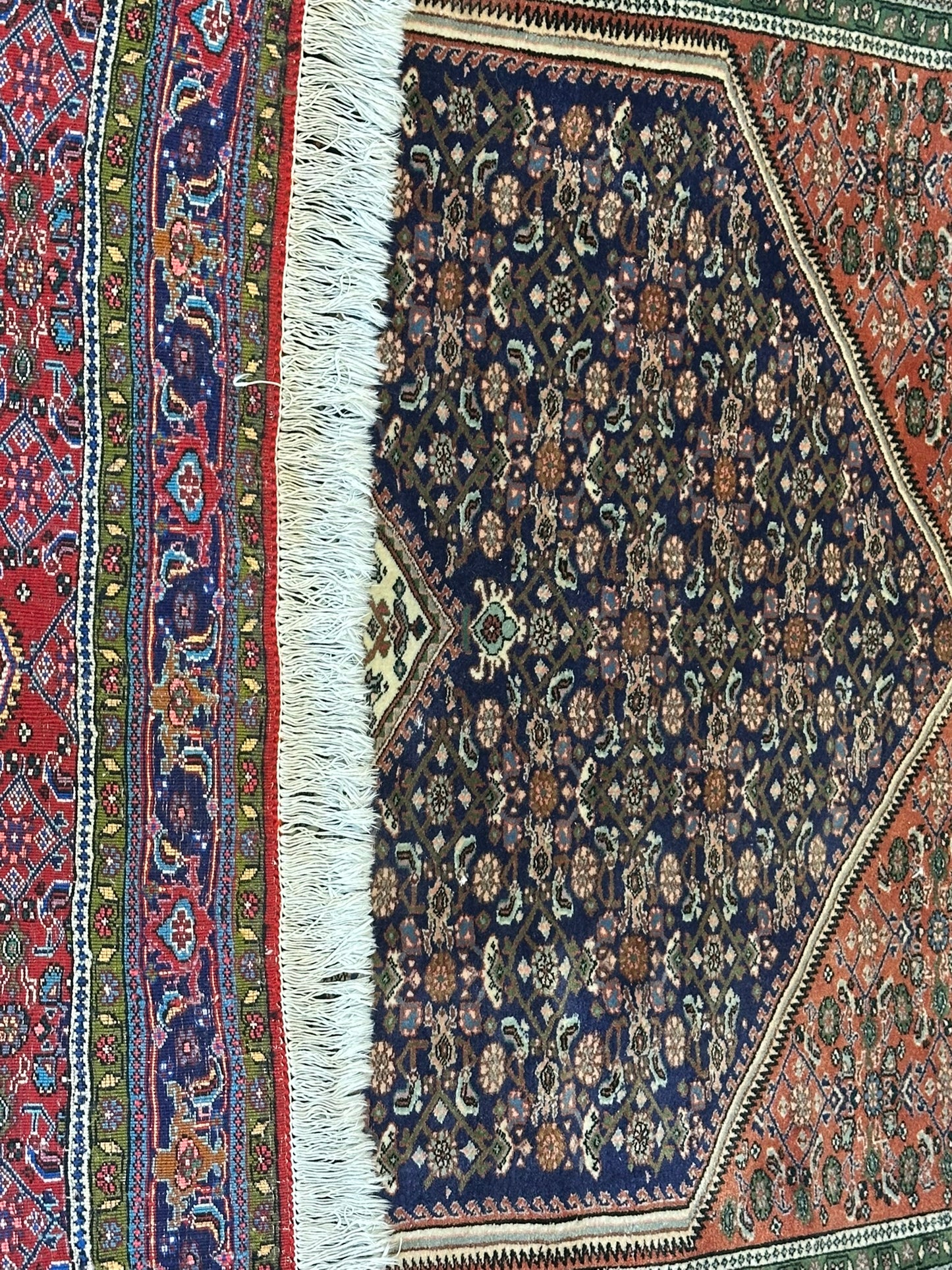 Orientteppich handgeknüpft Bidjar 175x116 cm