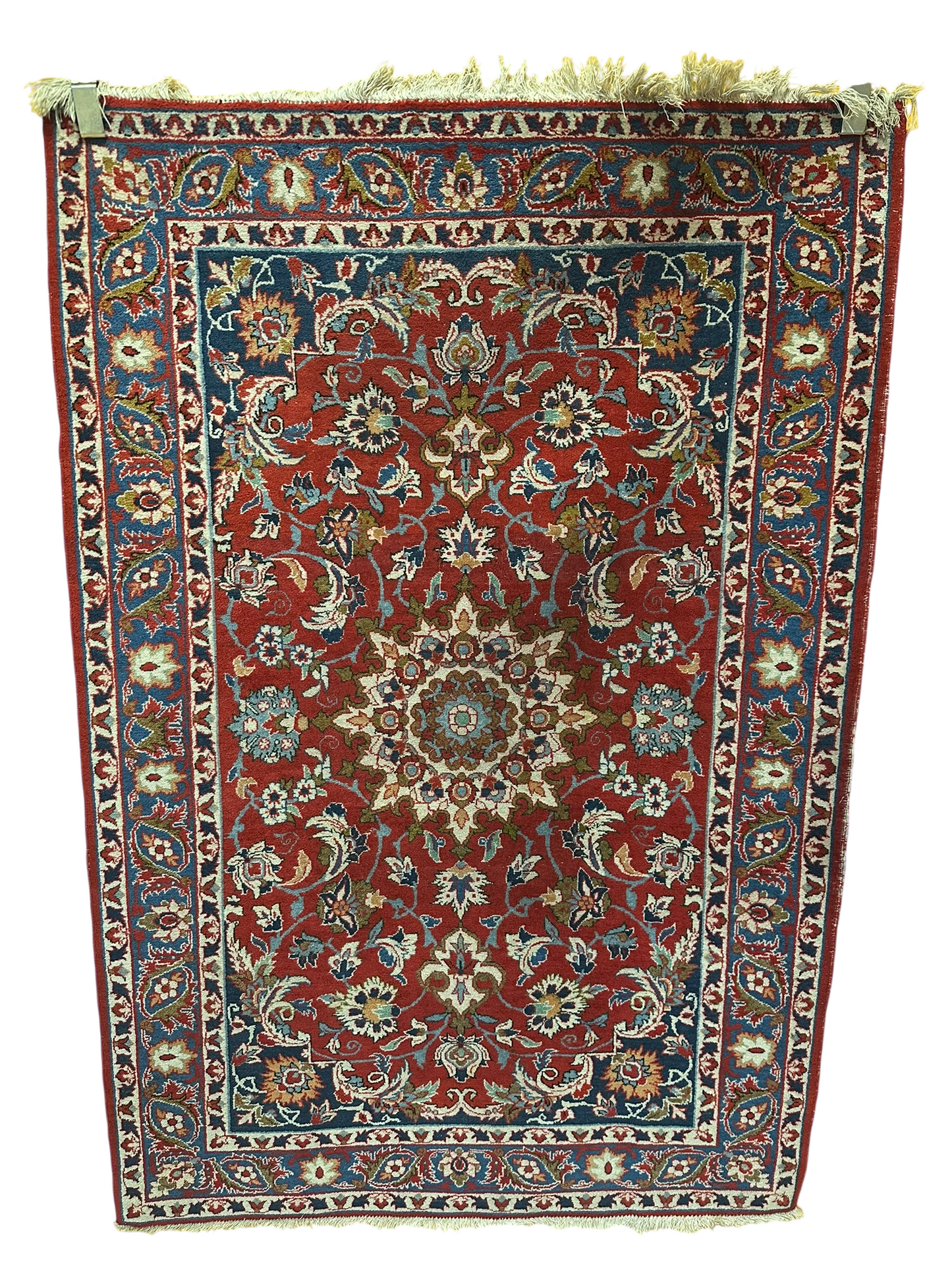 Orientteppich handgeknüpft Isfahan Semi Antik160x110 cm