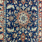 Antiker Orientteppich handgeknüpft Isfahan 174x103 cm