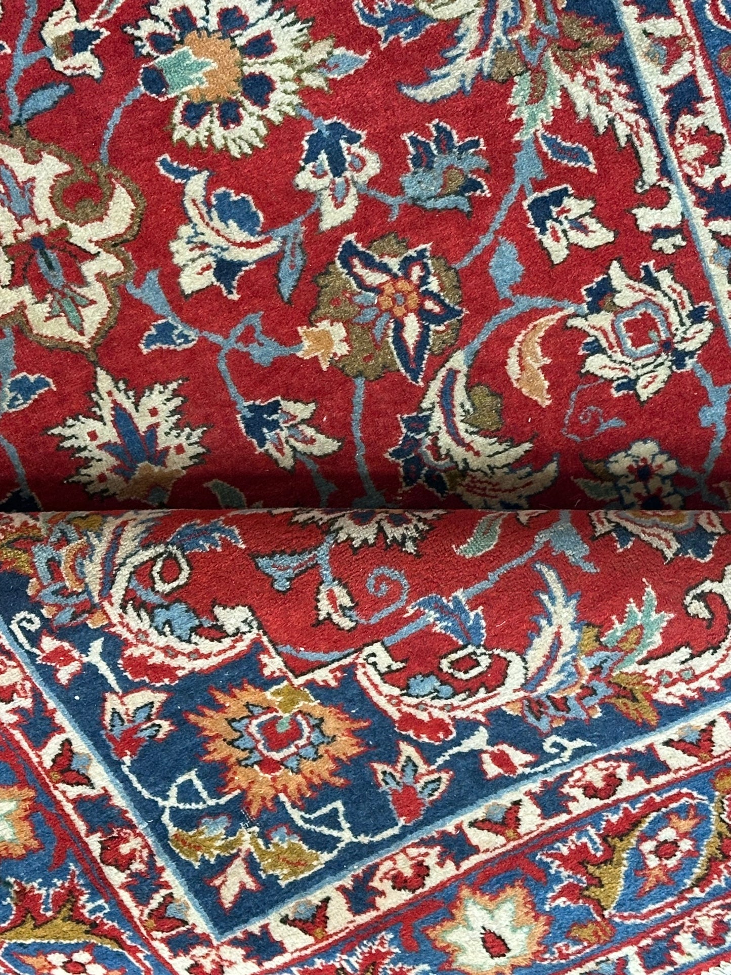 Orientteppich handgeknüpft Isfahan Semi Antik160x110 cm