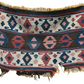 Antik Orientteppich handgeknüpft Anatolien Kelim naturfarben 68x44 cm
