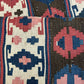 Antik Orientteppich handgeknüpft Anatolien Kelim naturfarben 68x44 cm