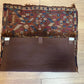 Antik Orientteppich handgeknüpft Anatolien Kelim naturfarben 85x60 cm