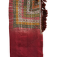 Antik Orientteppich handgeknüpft Anatolien Kelim Nturfarben 78x38 cm