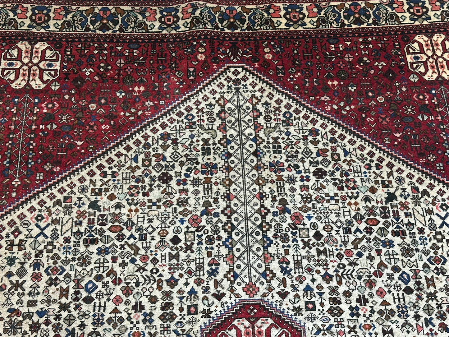 Handgeknüpfter Gashgai Orientteppich Naturfarben 200x151cm