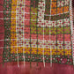 Antik Orientteppich handgeknüpft Anatolien Kelim Nturfarben 78x38 cm