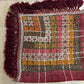 Antik Orientteppich handgeknüpft Anatolien Kelim Nturfarben 78x38 cm