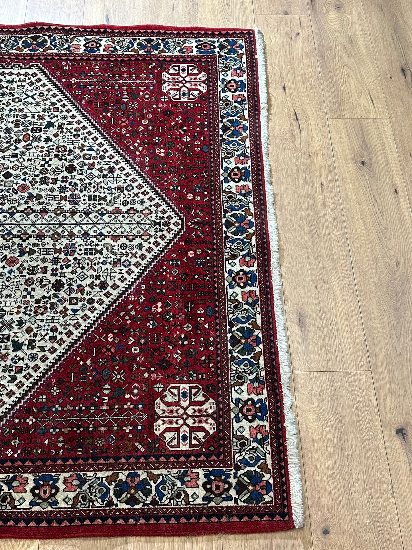 Handgeknüpfter Gashgai Orientteppich Naturfarben 200x151cm