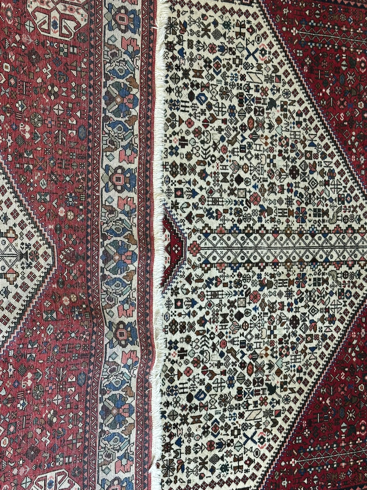 Handgeknüpfter Gashgai Orientteppich Naturfarben 200x151cm