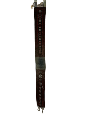 Antik Orientteppich handgeknüpft Jomut Buchara Nturfarben160x15 cm