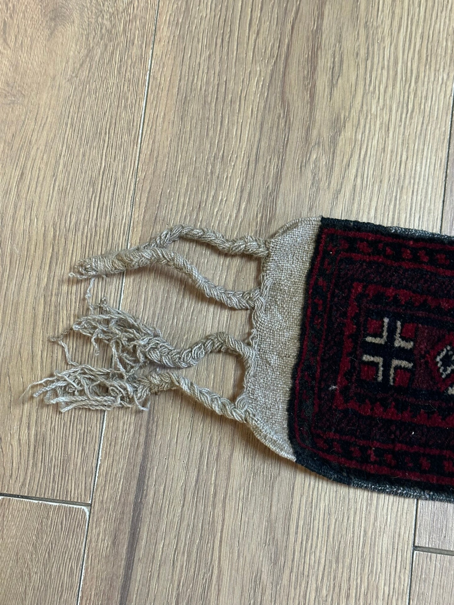 Antik Orientteppich handgeknüpft Jomut Buchara Nturfarben160x15 cm