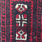 Antik Orientteppich handgeknüpft Jomut Buchara Nturfarben160x15 cm