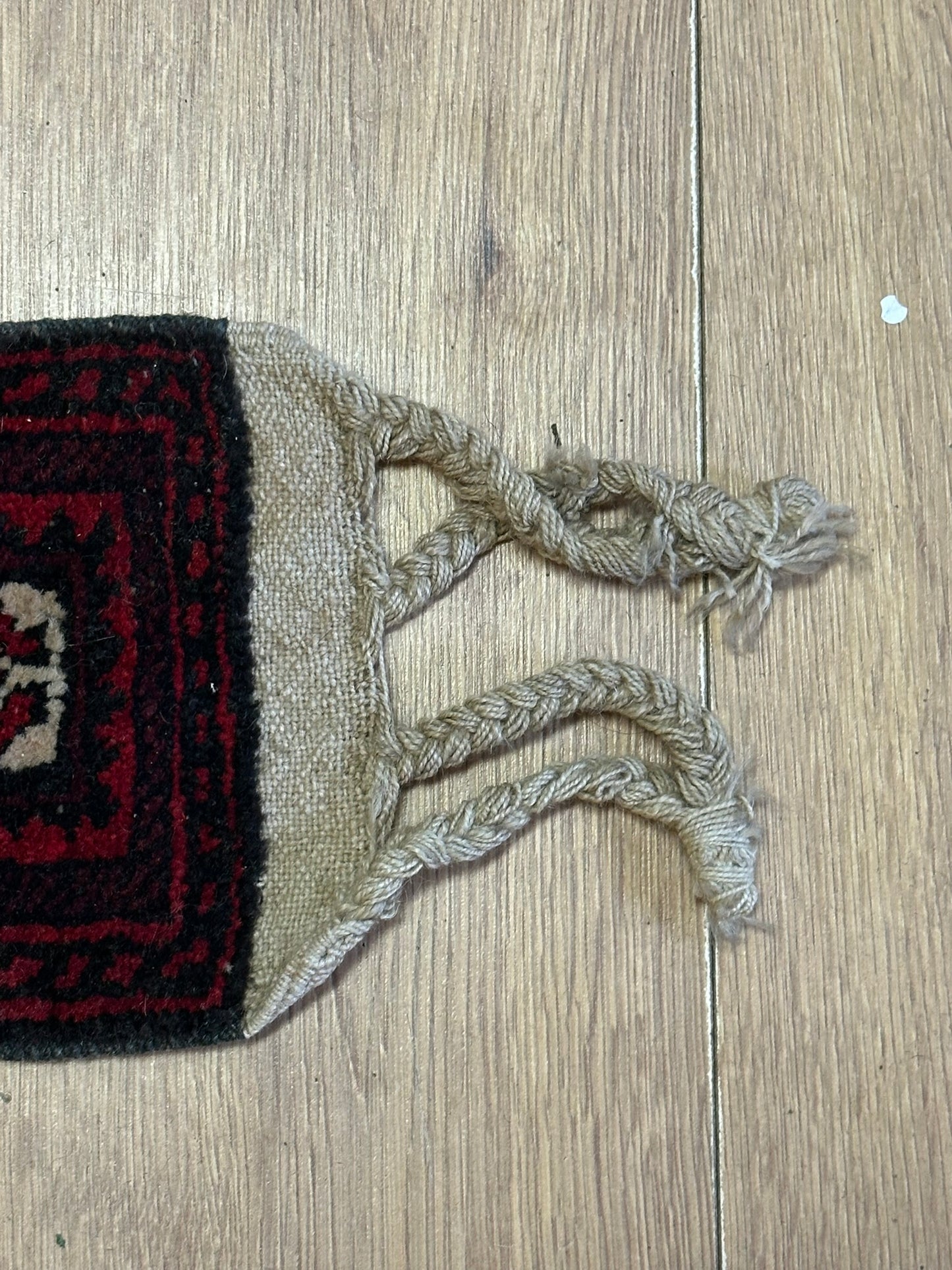 Antik Orientteppich handgeknüpft Jomut Buchara Nturfarben160x15 cm