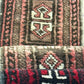 Antik Orientteppich handgeknüpft Jomut Buchara Nturfarben160x15 cm