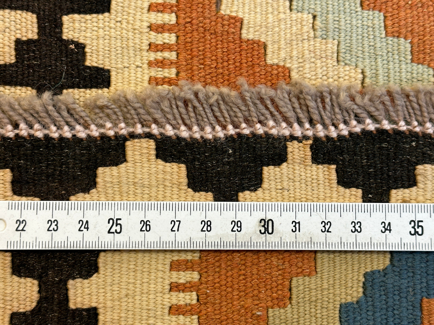 Handgeknüpfter Perserteppich - Gabbeh Kelim 141x98 cm