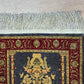 Orientteppich handgeknüpft Hereke Seide 74x45 cm