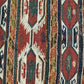 Antik Orientteppich handgeknüpft Sumack Kelim Naturfarben 50x45 cm