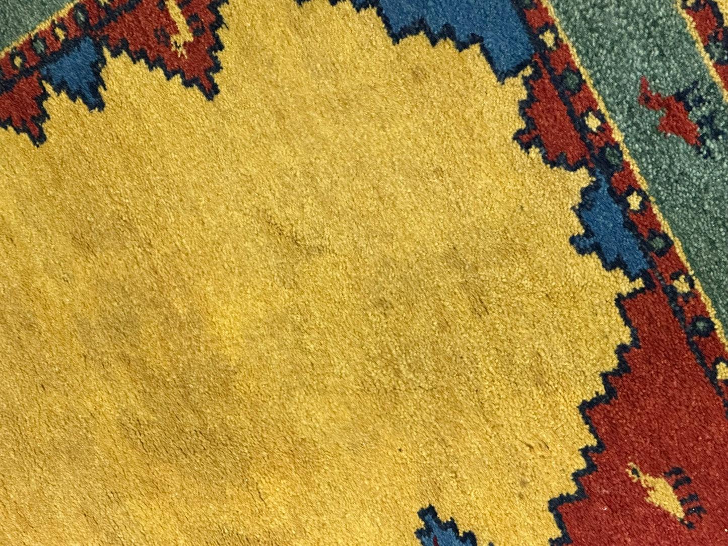 Handgeknüpfter Gabbeh Teppich Indien 157 x 97 cm