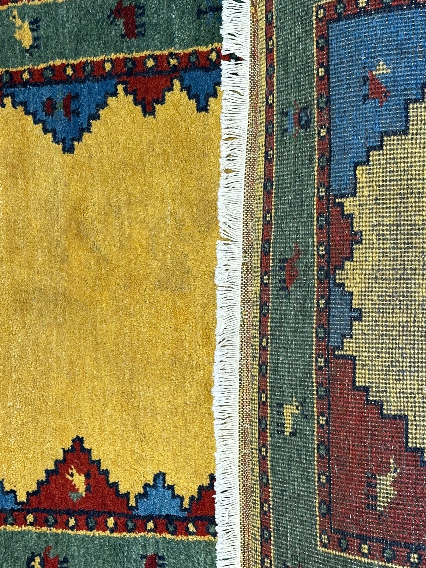 Handgeknüpfter Gabbeh Teppich Indien 157 x 97 cm
