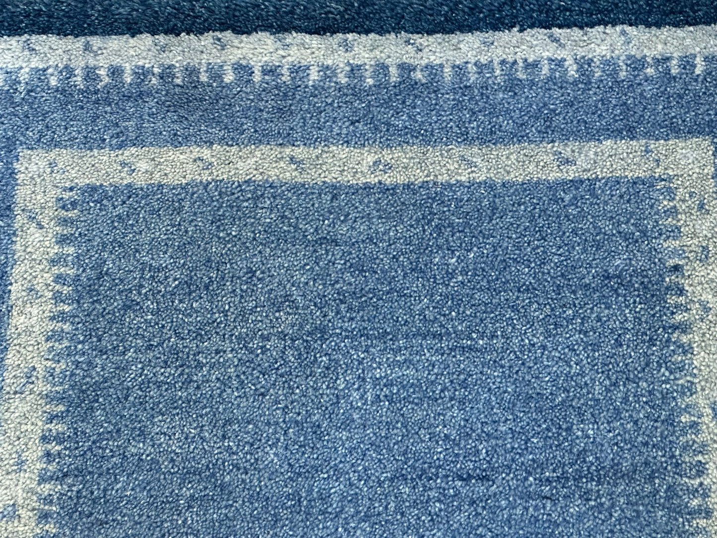 Handgeknüpfter Gabbeh Teppich Indien 140 x 73 cm
