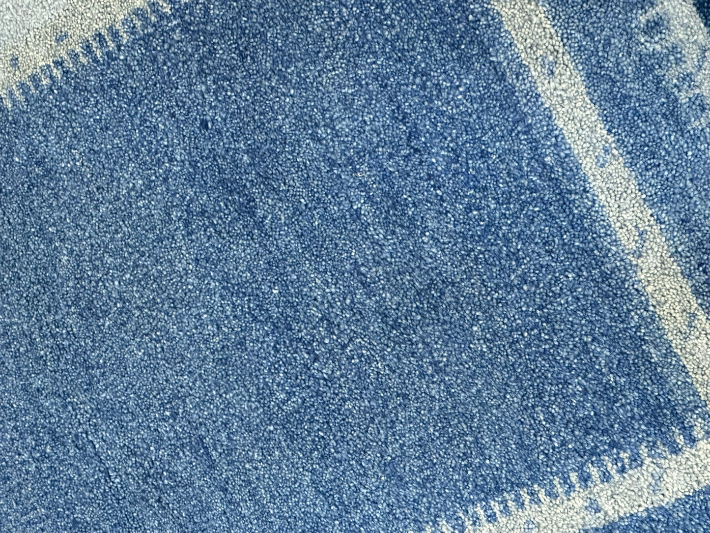 Handgeknüpfter Gabbeh Teppich Indien 140 x 73 cm