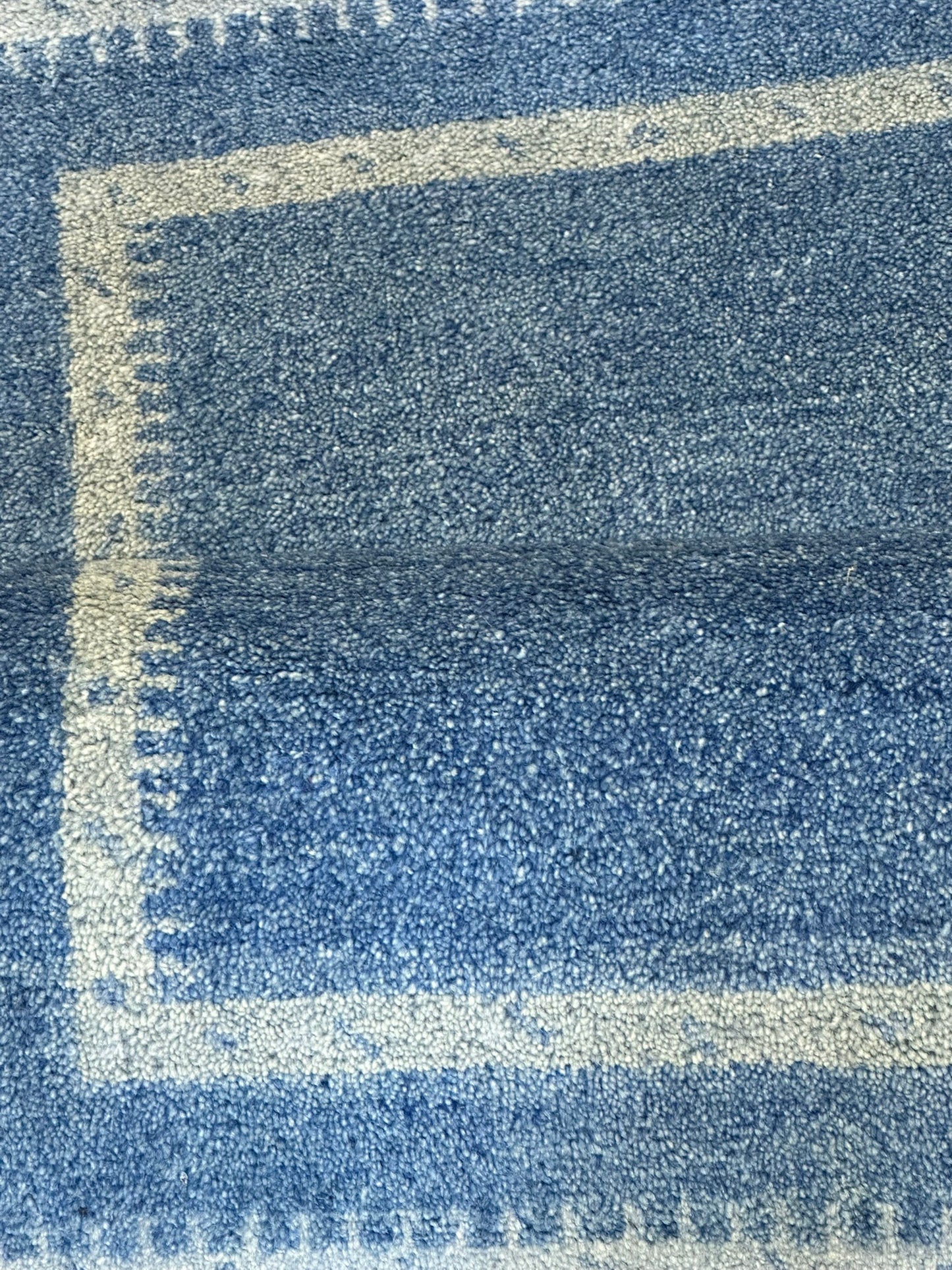 Handgeknüpfter Gabbeh Teppich Indien 140 x 73 cm