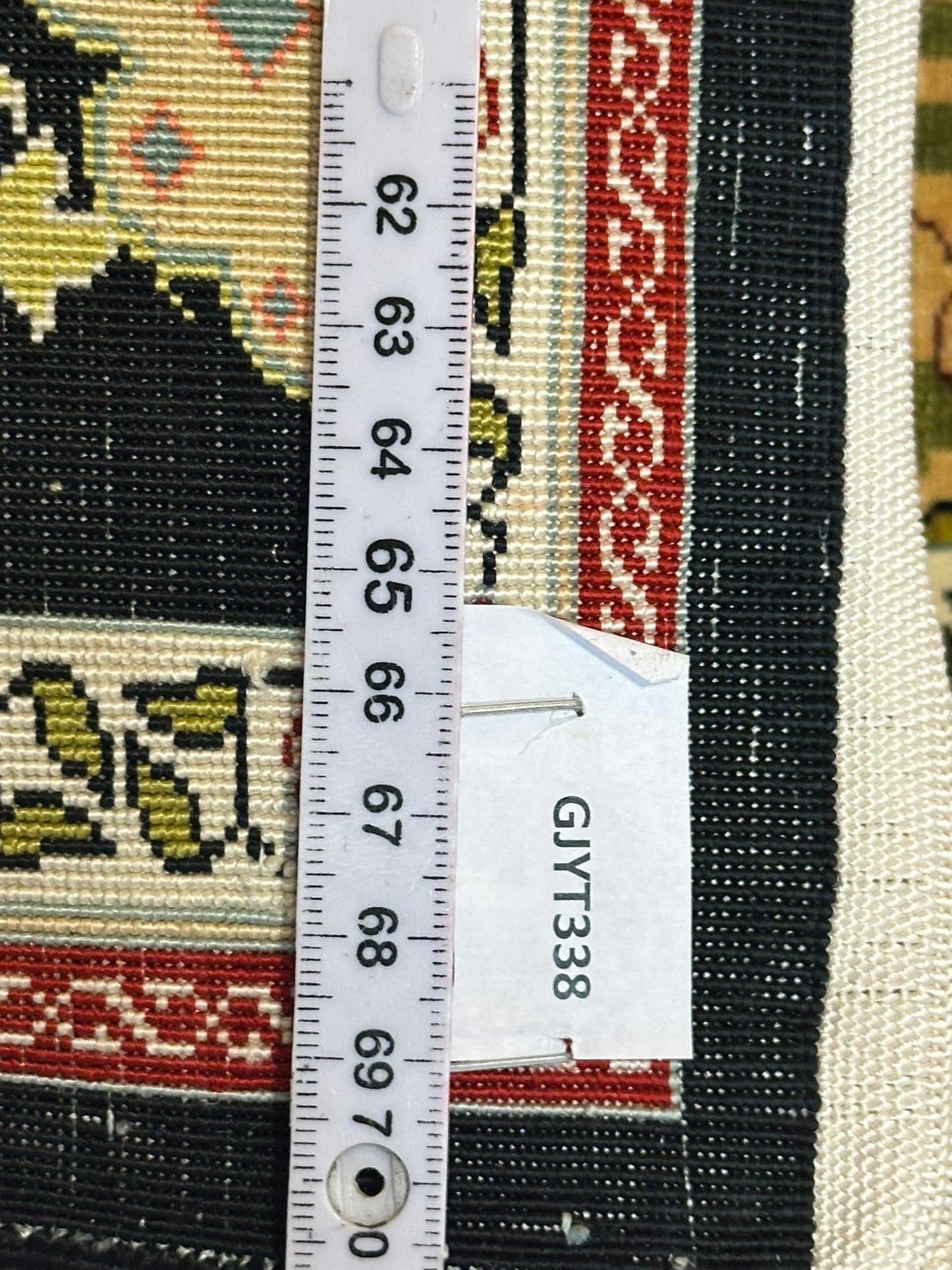 Orientteppich handgeknüpft Hereke Seide Lebensbaum 40x30 cm