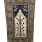 Orientteppich handgeknüpft Hereke Seide Lebensbaum 48x58 cm