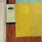 Handgeknüpfter Gabbeh Teppich Indien 135 x 72 cm