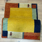 Handgeknüpfter Gabbeh Teppich Indien 135 x 72 cm