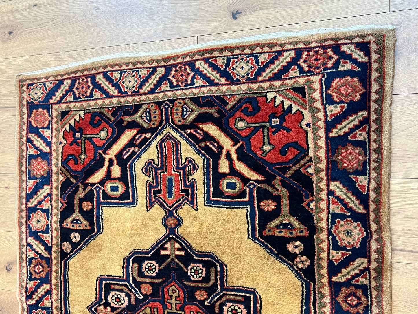 Handgeknüpfter Perser Orientteppich  Hamadan  145x110 cm