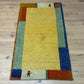 Handgeknüpfter Gabbeh Teppich Indien 140 x 70 cm