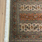 Orientteppich handgeknüpft Läufer Täbriz Mahi mit Seide 300x80 cm
