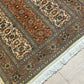 Orientteppich handgeknüpft Läufer Täbriz Mahi mit Seide 300x80 cm