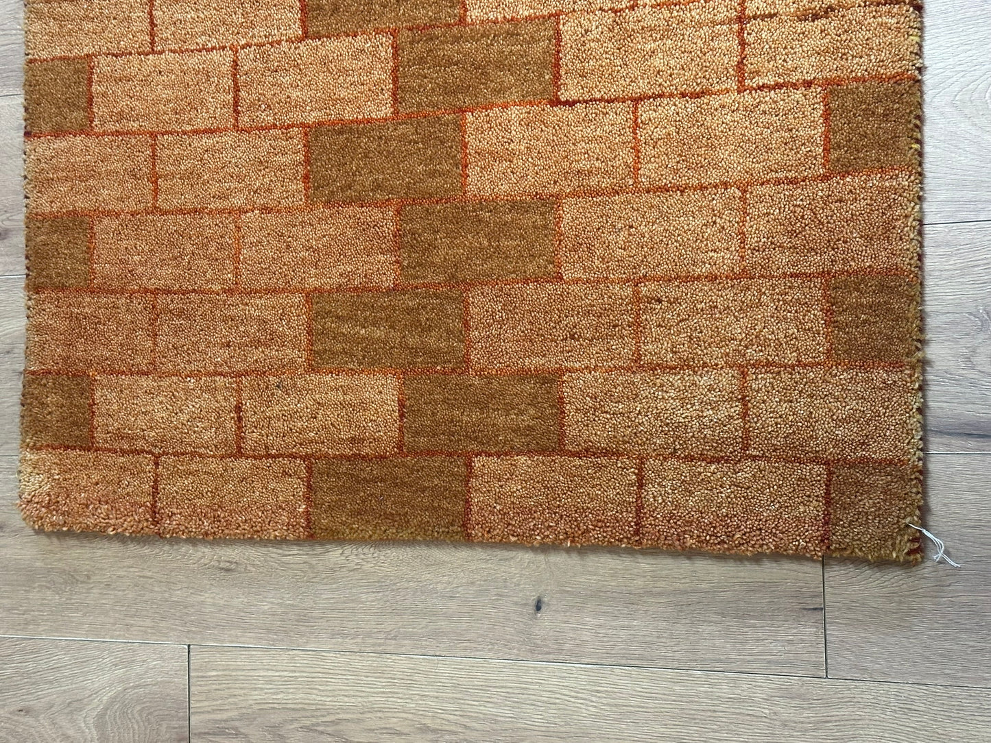 Handgeknüpfter Gabbeh Teppich Indien 160 x 92 cm
