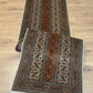Orientteppich handgeknüpft Läufer Täbriz Mahi mit Seide 300x80 cm