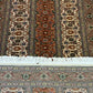 Orientteppich handgeknüpft Läufer Täbriz Mahi mit Seide 300x80 cm