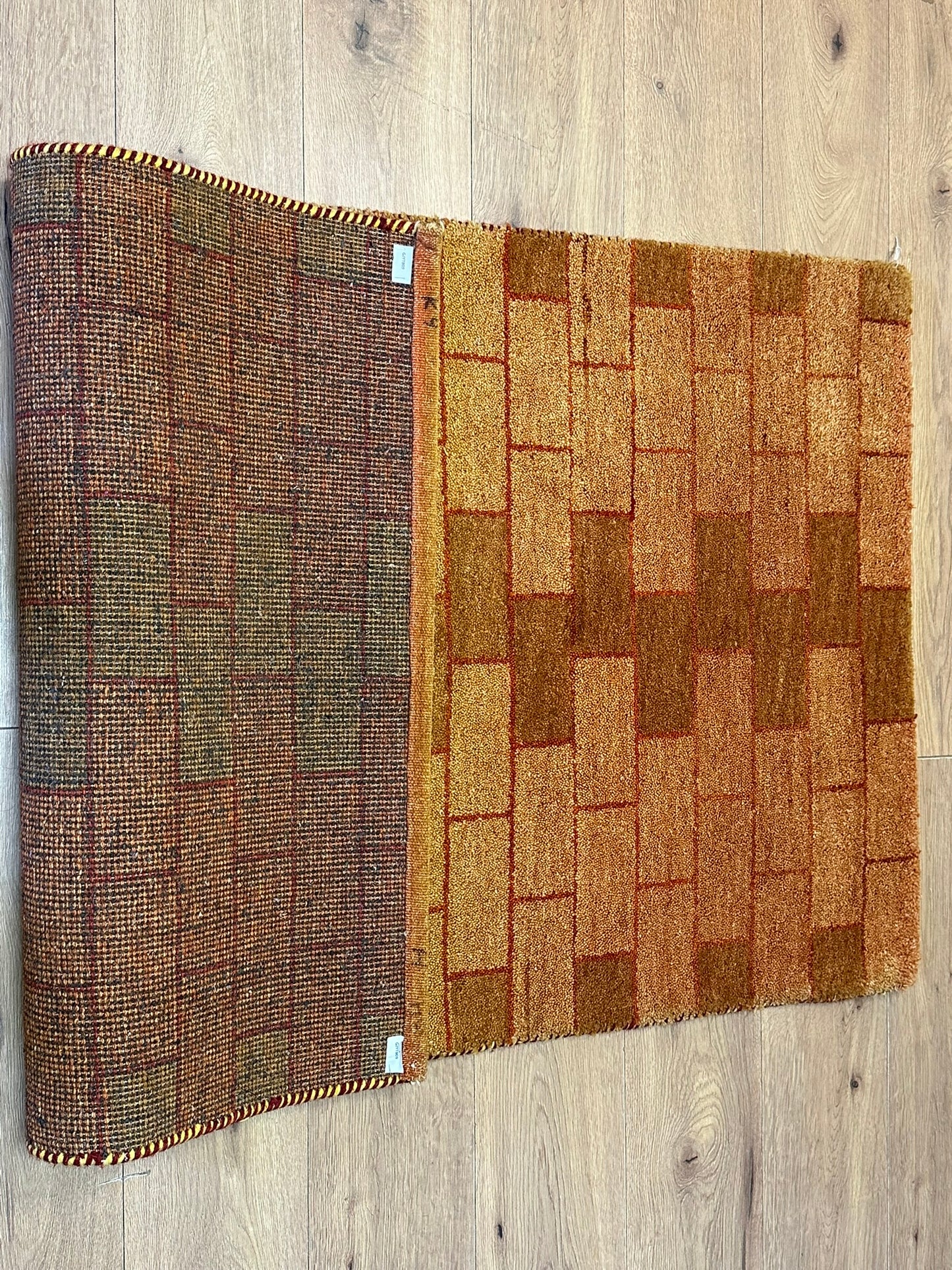 Handgeknüpfter Gabbeh Teppich Indien 160 x 92 cm