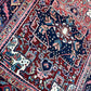 Handgeknüpfter Perser Orientteppich  Heriz 110x150 cm