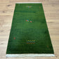 Handgeknüpfter Gabbeh Teppich Indien 120 x 60 cm