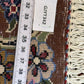 Orientteppich handgeknüpft Isfahan 87x65 cm Korkwolle Seide