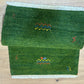 Handgeknüpfter Gabbeh Teppich Indien 120 x 60 cm