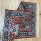 Orientteppich handgeknüpft Isfahan 107x70 cm Korkwolle Seide