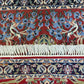 Orientteppich handgeknüpft Isfahan 107x70 cm Korkwolle Seide