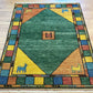 Handgeknüpfter Gabbeh Teppich Indien 182 x 128 cm